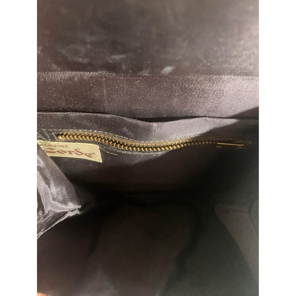 Brown Vintage Genuine Corde Evening Bag Art Deco - Picture 6 of 7
